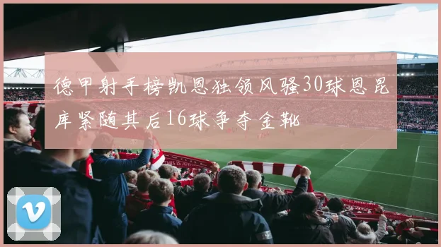德甲射手榜凯恩独领风骚30球恩昆库紧随其后16球争夺金靴